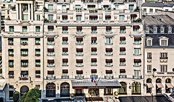 отель prince de galles, париж, франция