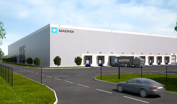 производственно-складской комплекс maersk, россия